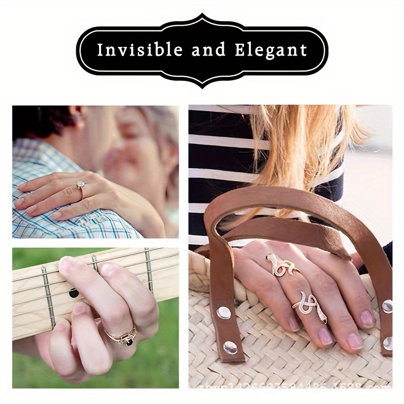 Adjustable Ring Size Adjuster Set — 12pcs for Comfort